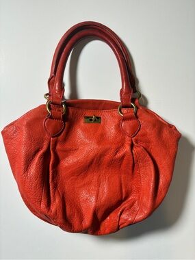 J.Crew Brompton Large Leather Hobo Bag in Rust/Henna — 100% Leather